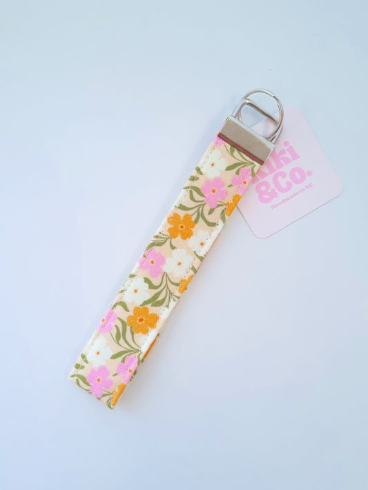 Keychain - Beachy Floral