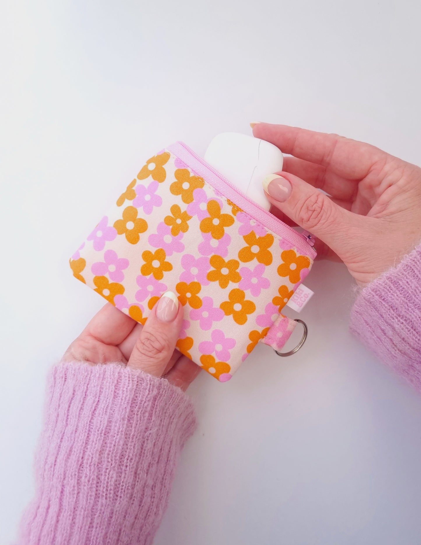 Keychain Zipper Pouch - Posy