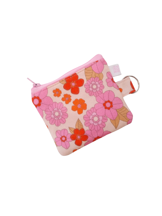 Keyring Zipper Pouch - Blossom
