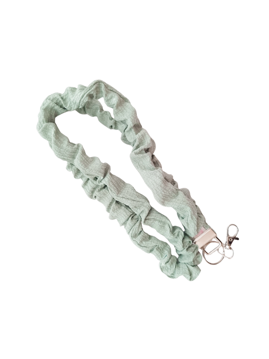 Scrunchie Lanyard - Sage