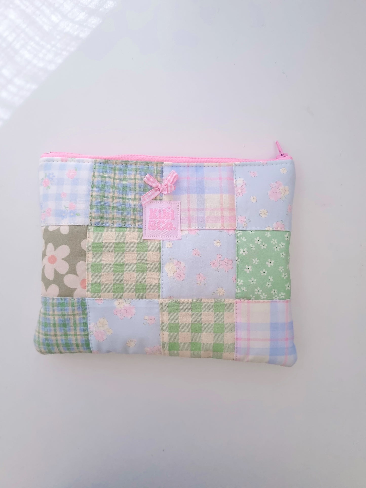 Patchwork Collection - Zipper Pouch/ eReader Sleeve #13