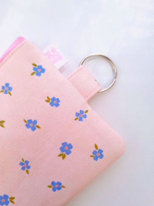 Keychain Zipper Pouch - Forget me not