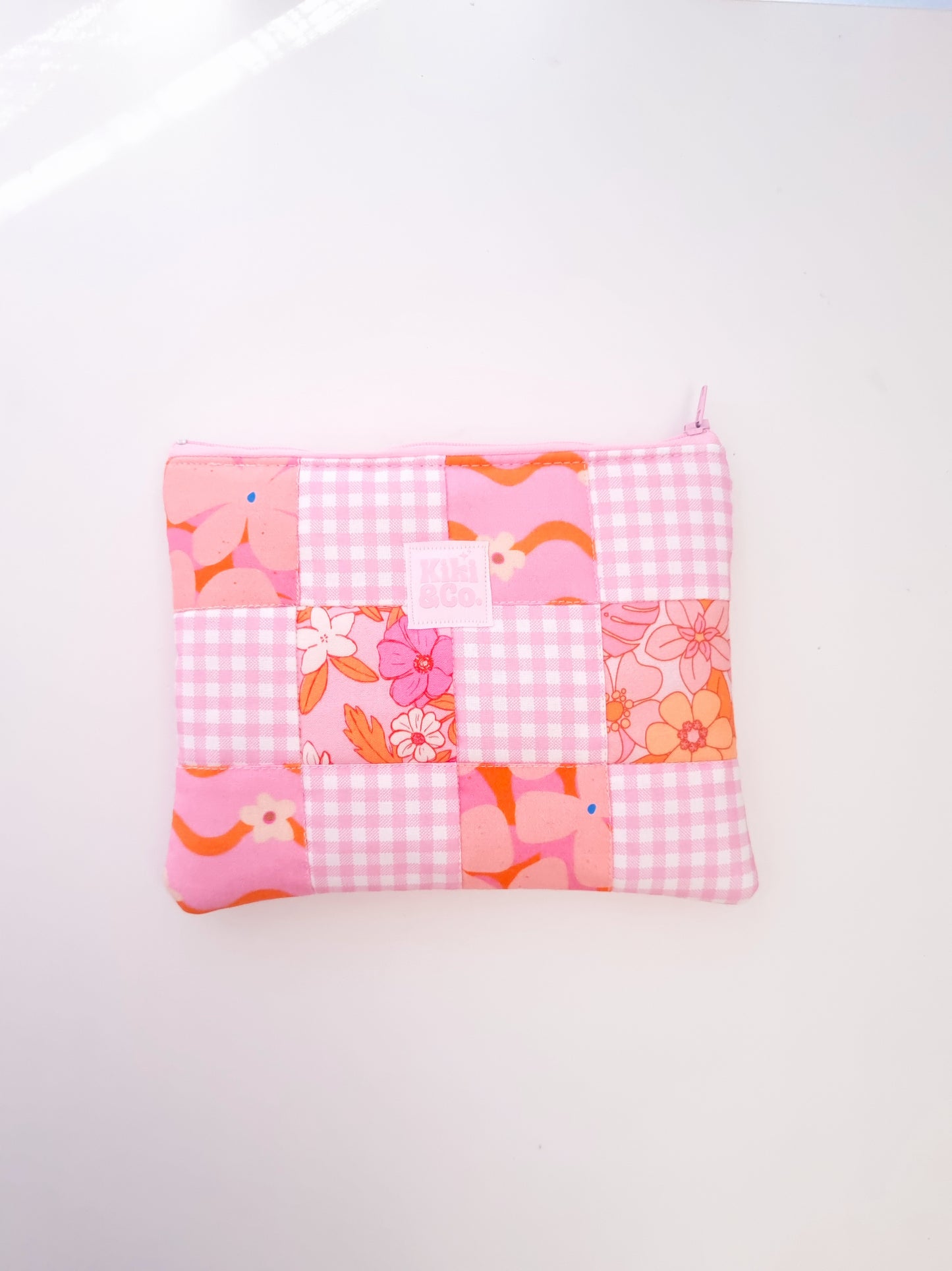 Patchwork Collection - Zipper Pouch/ eReader Sleeve #5