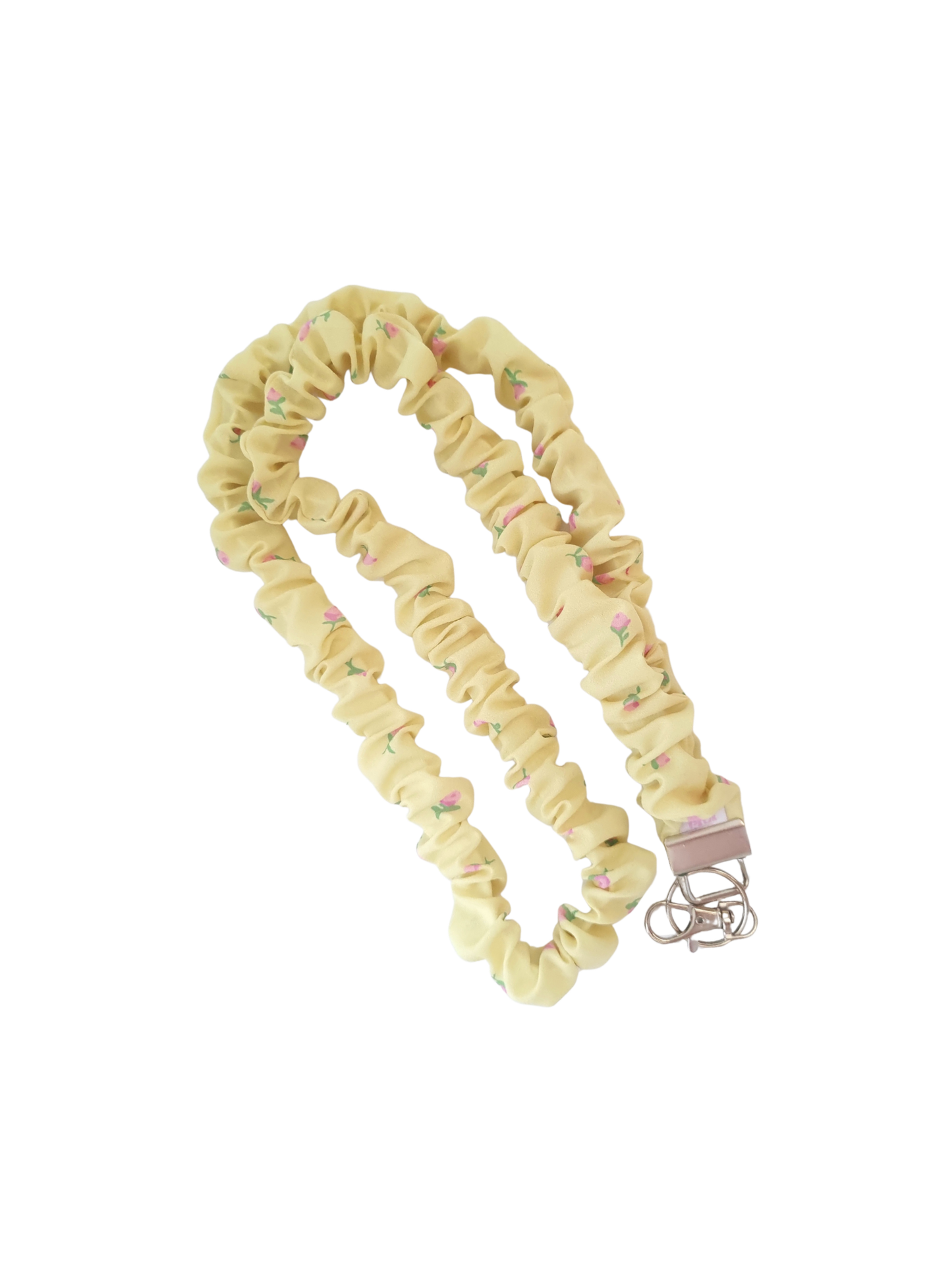 Scrunchie Lanyard - Rose Bud