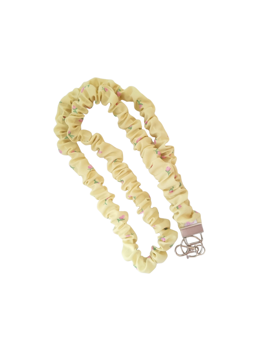 Scrunchie Lanyard - Rose Bud