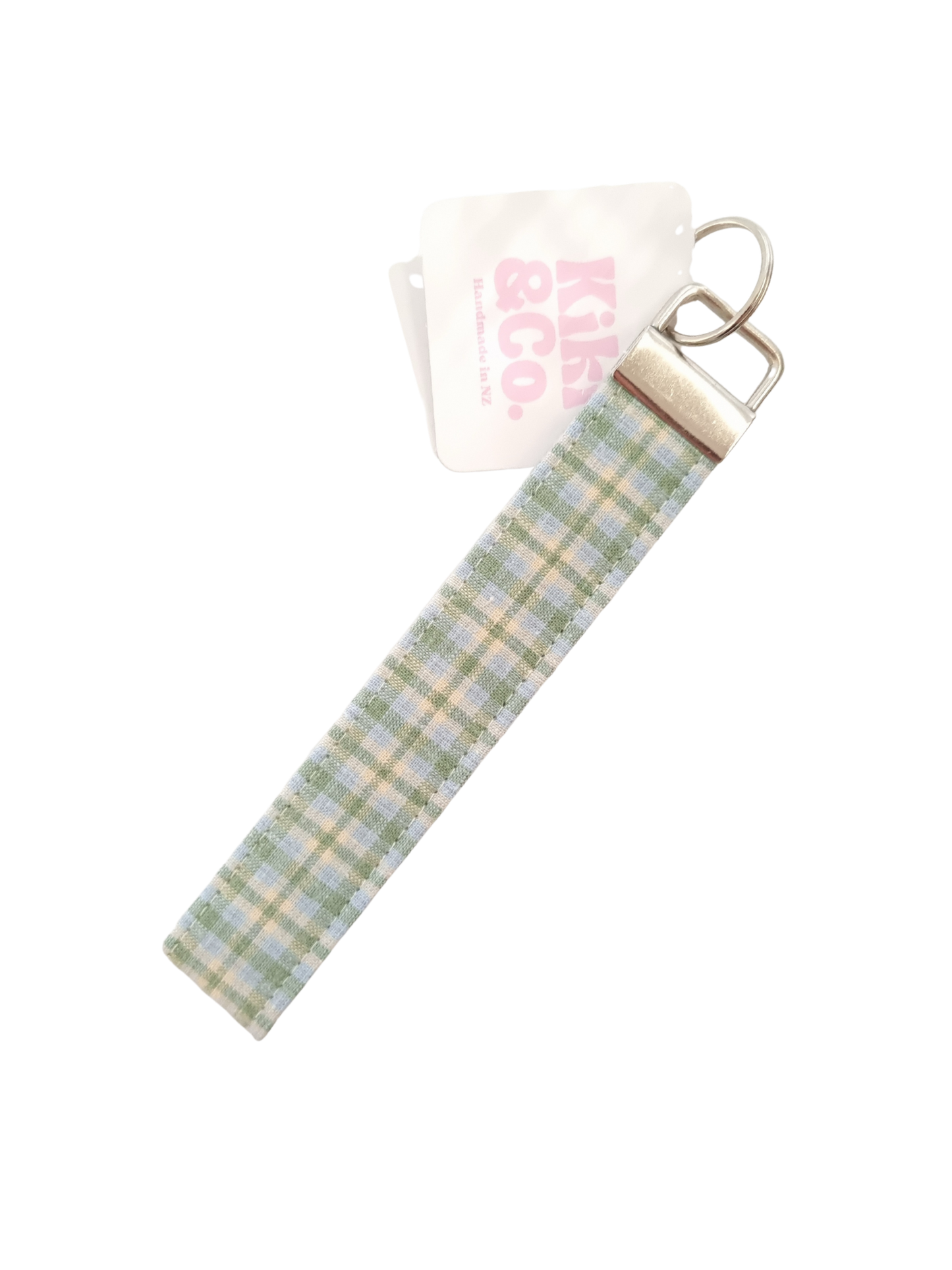 Keychain - Herb Garden Plaid