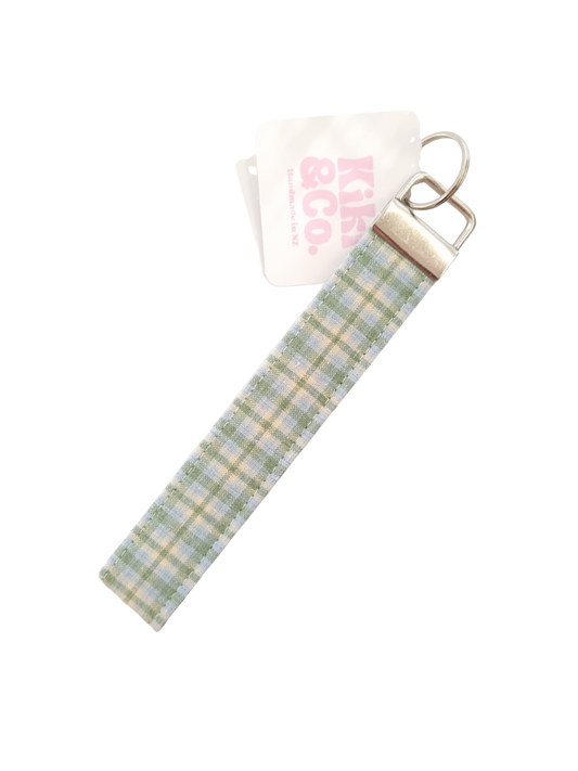 Keychain - Herb Garden Plaid