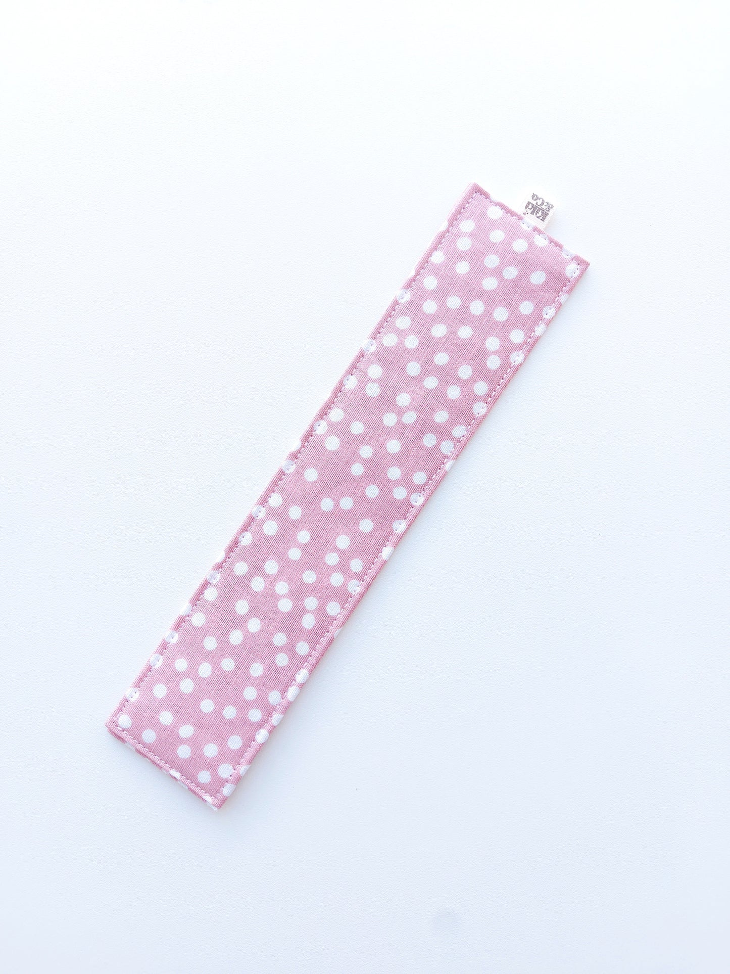 Bookmark - Spotty pink